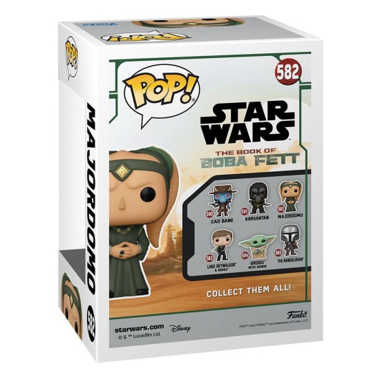 Funko Pop! Television: Star Wars Book of Boba Fett - Majordomo 582