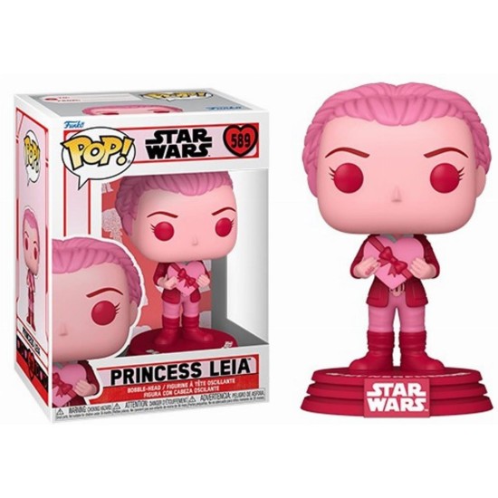 Funko Pop! Movies: Star Wars - Princess Leia Valentine's Day 589