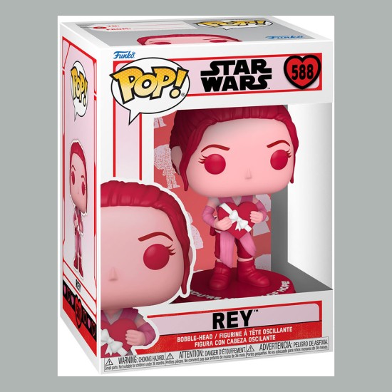 Funko Pop! Movies: Star Wars - Rey Valentine's Day 588