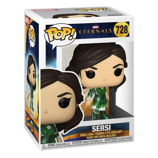 Funko POP! Marvel: Eternals – Sersi #728 Bobble-Head Vinyl Figure