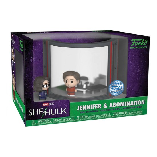 Funko Mini Moments Television: Marvel She-Hulk - Jennifer and Abomination Special Edition (Exclusive)