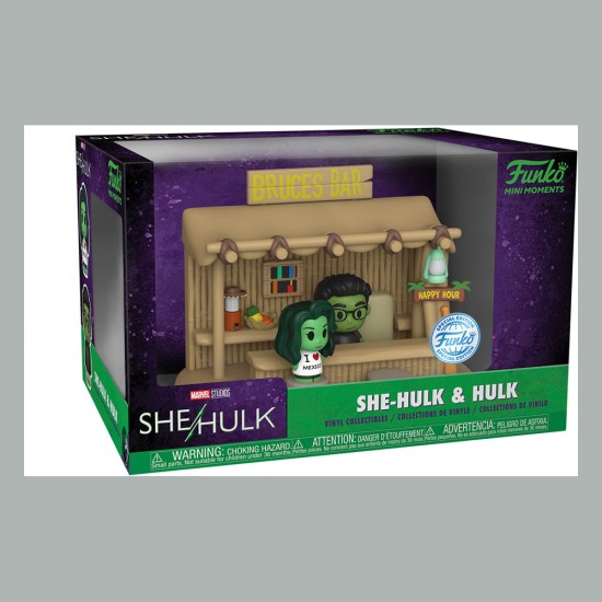 Funko Mini Moments Marvel: She-Hulk - Bar Scene Special Edition (Exclusive)