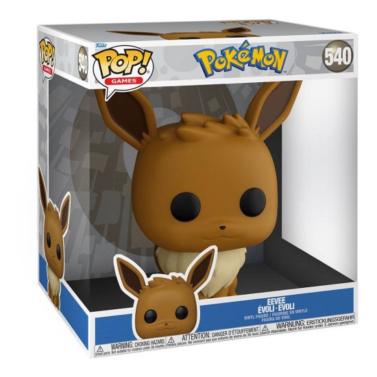 Funko Pop! Games: Pokemon - Eevee 540 Supersized 10" (25 CM)
