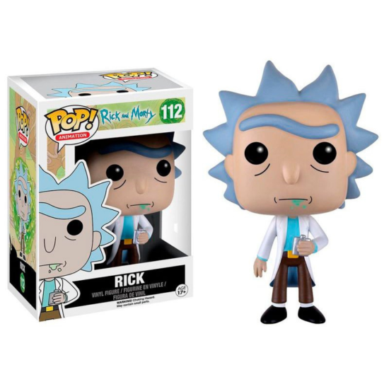Rick and Morty POP! Animation Vinyl Figure Rick 9 cm