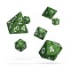 Oakie Doakie Dice RPG Set Marble - Green (7) 