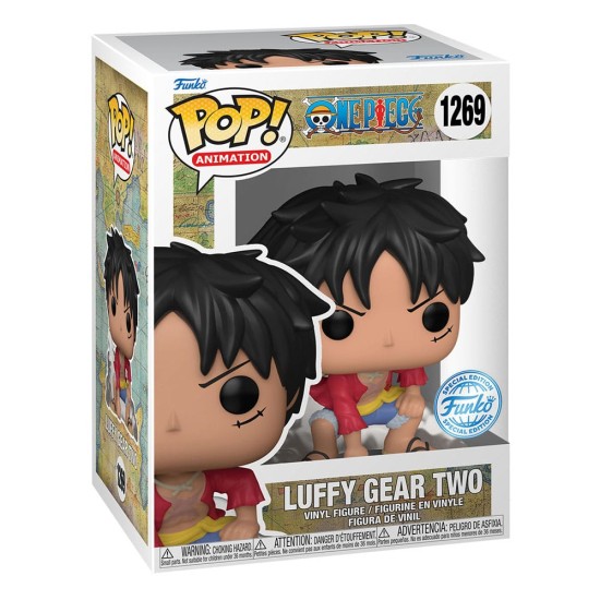 One Piece POP! Animation Vinyl Figure Luffy Gear Two 9 cm