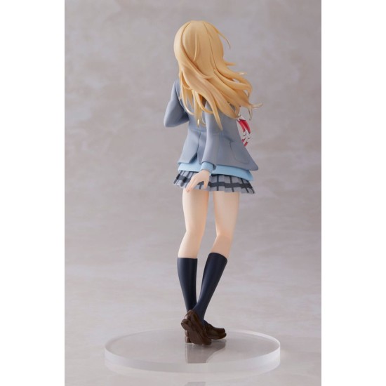Shigatsu wa Kimi no Uso Coreful PVC Statue Kaori Miyazono School Uniform Ver. 18 cm
