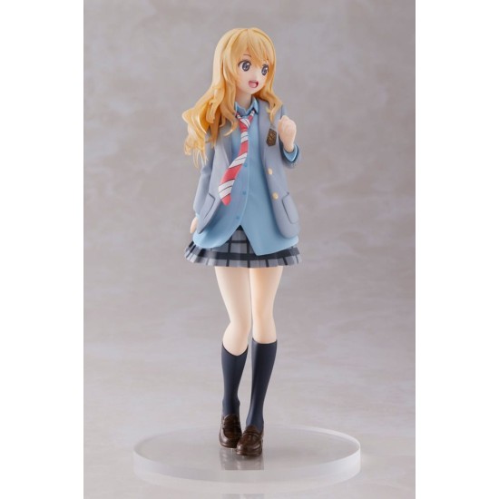 Shigatsu wa Kimi no Uso Coreful PVC Statue Kaori Miyazono School Uniform Ver. 18 cm