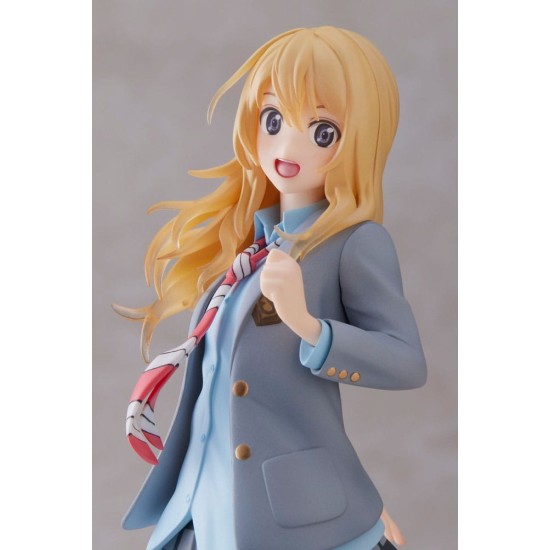 Shigatsu wa Kimi no Uso Coreful PVC Statue Kaori Miyazono School Uniform Ver. 18 cm