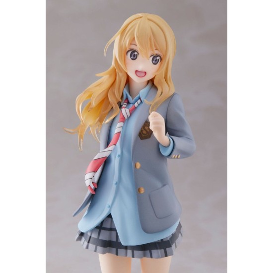Shigatsu wa Kimi no Uso Coreful PVC Statue Kaori Miyazono School Uniform Ver. 18 cm