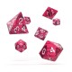 Oakie Doakie Dice RPG Set Speckled - pink