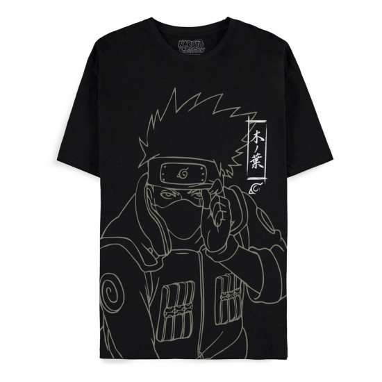 Naruto Shippuden T-Shirt Kakashi Line Art