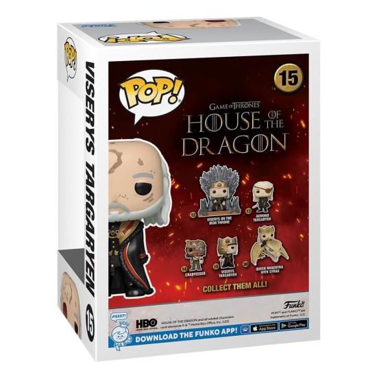 House of the Dragon POP! TV Vinyl Figures Masked Viserys 9 cm & CHASE