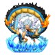 One Piece Petitrama PVC Mini Statue Logbox Re Birth Gear Fifth Special Set 9 cm Set 4-Pack
