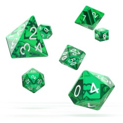 Oakie Doakie Dice RPG Set Translucent - Green